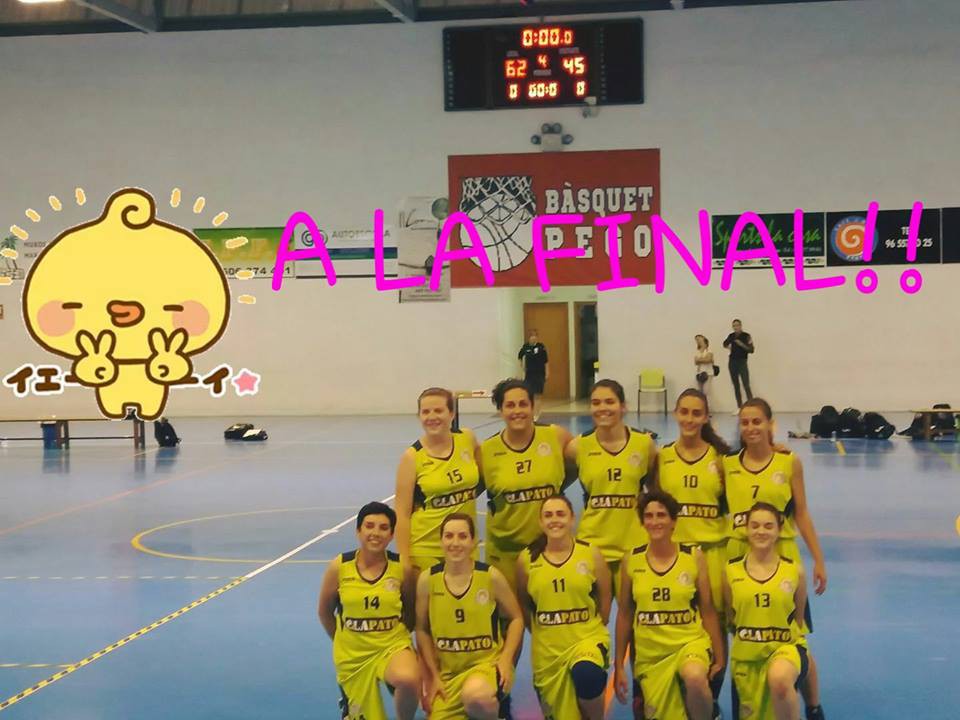 Les xiques del Nou Amics de Pego estaran en la gran final de la categoria Sènior Femení
