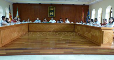 Pego prorroga el contracte d’electricitat a l’espera de la central de compres de la Diputació d’Alacant