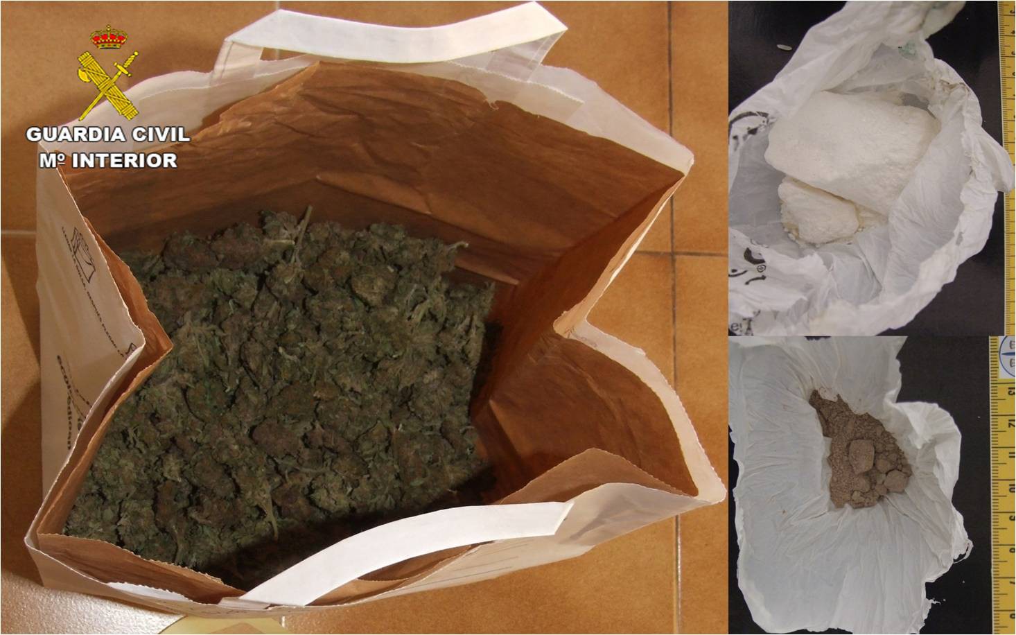 La Guàrdia Civil desarticula un actiu punt de venda de droga a Pego