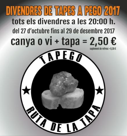 La III Ruta de la Tapa a Pego aposta pels productes autòctons i de temporada