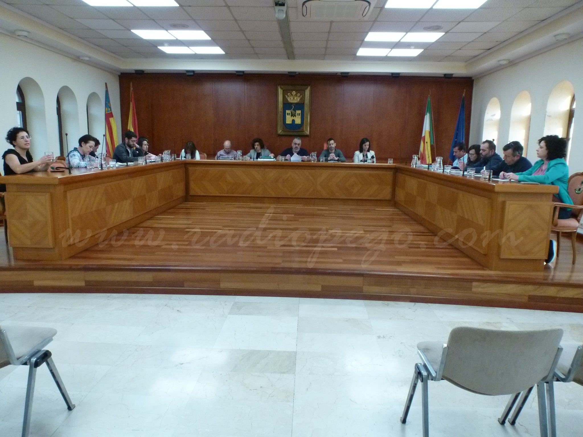 El ple pegolí aprova rebutjar les agressions de la manifestació del 9 d’octubre de València