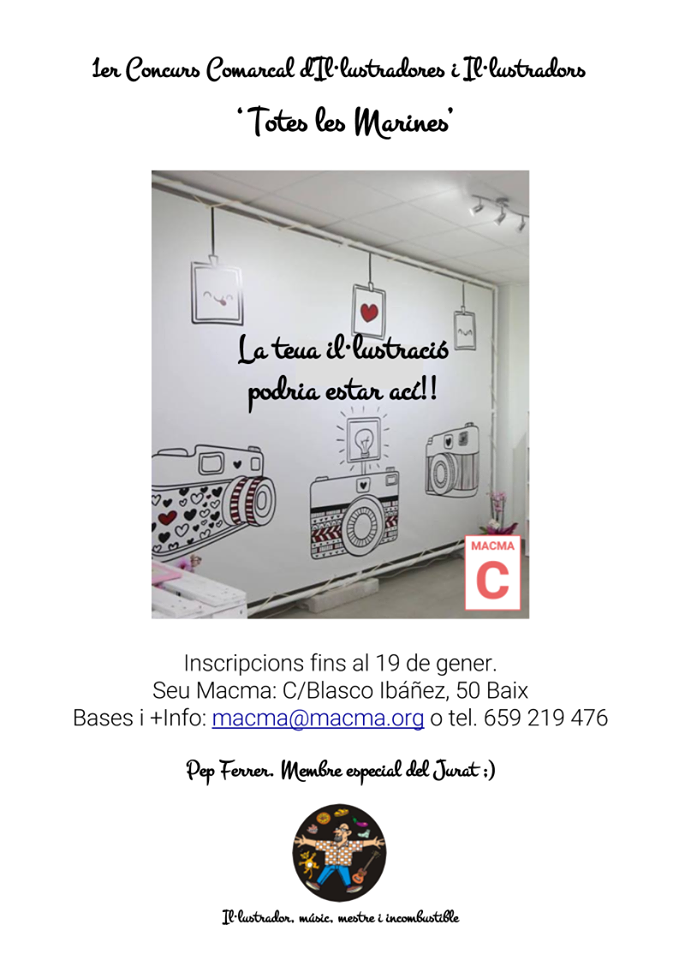 Compte enrere per conèixer la il·lustració que completarà la decoració de la nova seu de la MaCMA