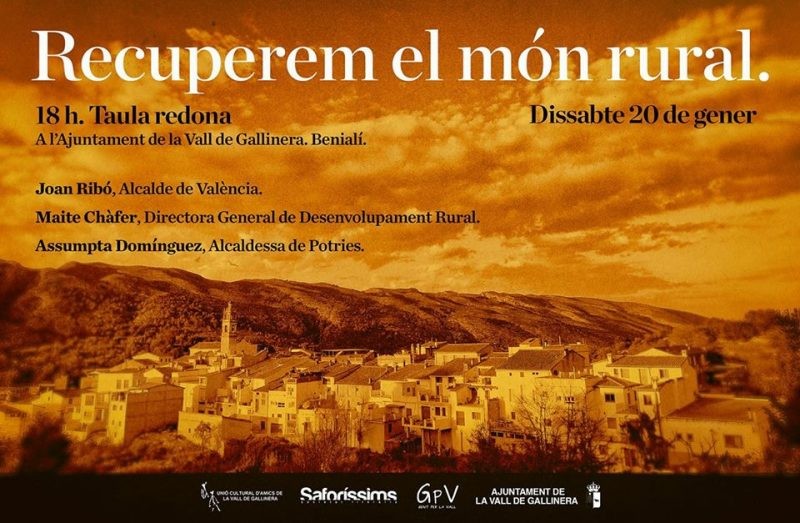 ‘Recuperem el món rural’ és el que el repte que es planteja la Vall de Gallinera
