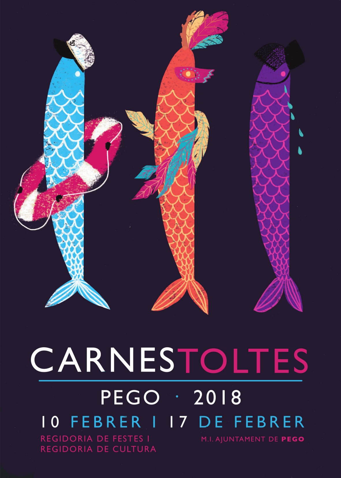 Pego il·luminarà la via d’entrada a la festa de Carnestoltes per guiar qui ens visita