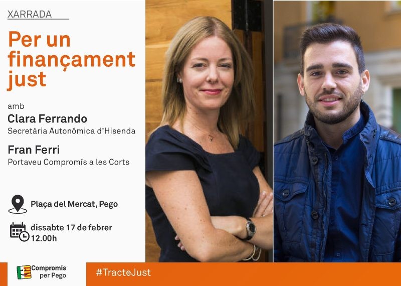 Compromís per Pego parla sobre finançament autonòmic durant la celebració del dia de la crosta