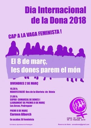 cartell dia dona 2018