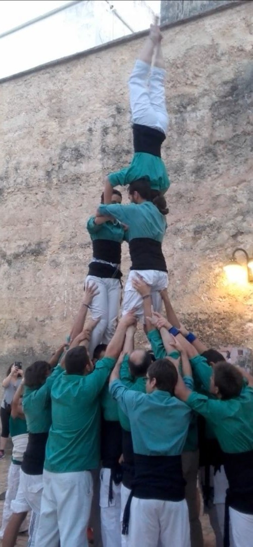 10 anys fent figures humanes a la Marina Alta