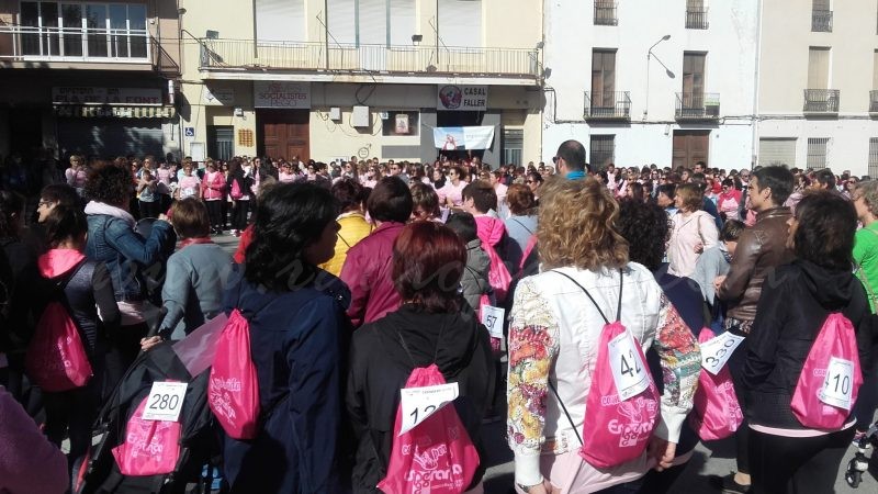 Més de 600 persones van participar diumenge a Pego en la IX Caminada per la Vida organitzada l’Associació Esperança