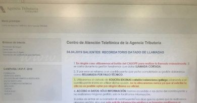 Hisenda ha donat ordre als seus treballadors de no atendre per telèfon en valencià.
