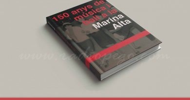 Dijous es presentarà a Pego el llibre «150 anys de música i ball a la Marina Alta»
