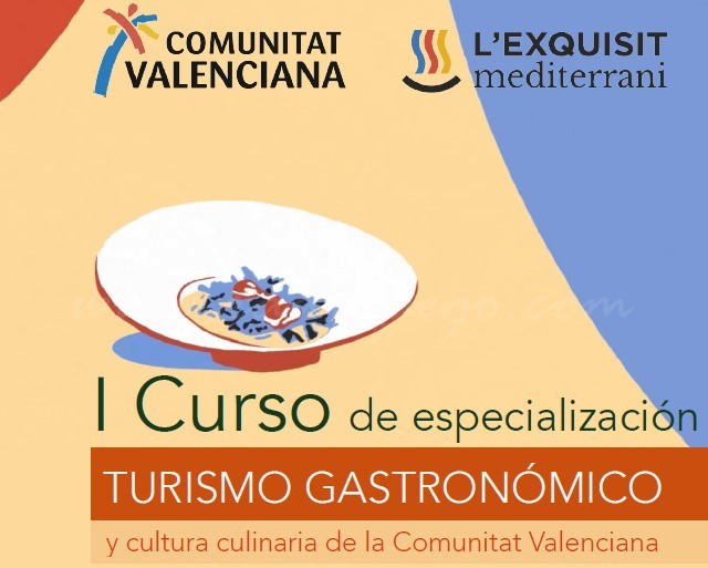 Turisme Comunitat Valenciana posa en marxa el I Curs d’Especialització Turisme Gastronòmic i Cultura Culinària