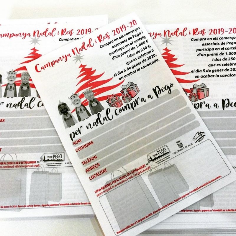 Els comerciants sortegen 1.600€ en premis en les campanyes de Nadal