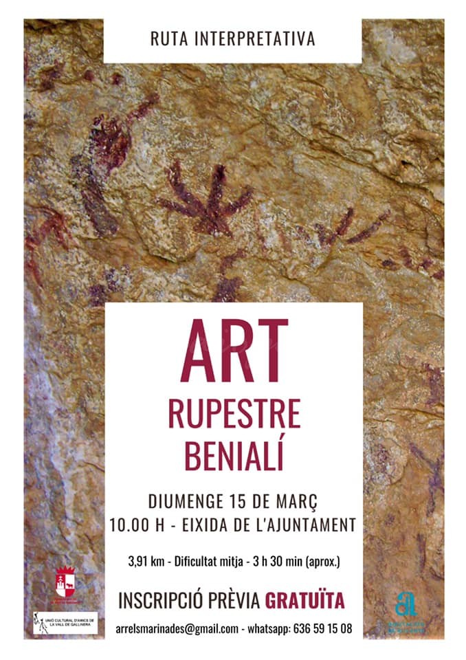 Art rupestre- Benialí Art rupestre- Benialí
