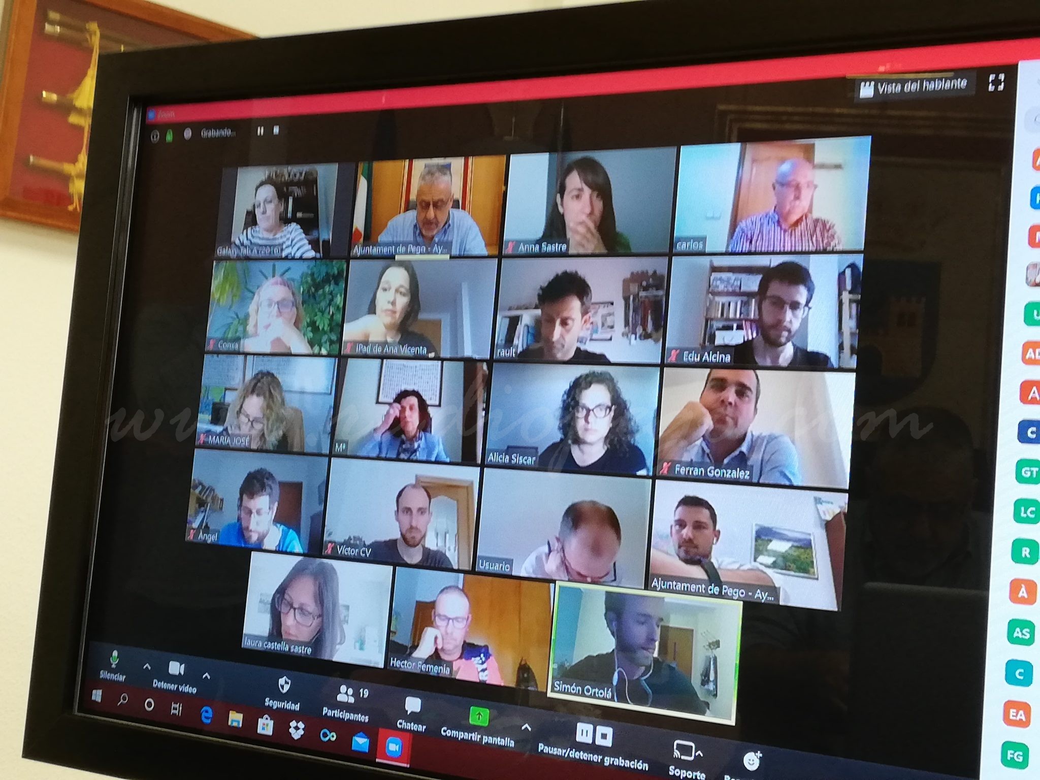 La Junta de Portaveus havia de tractar hui una moció del PP