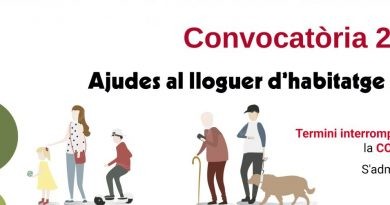S’obri el termini per a sol·licitar les ajudes al lloguer i lloguer jove