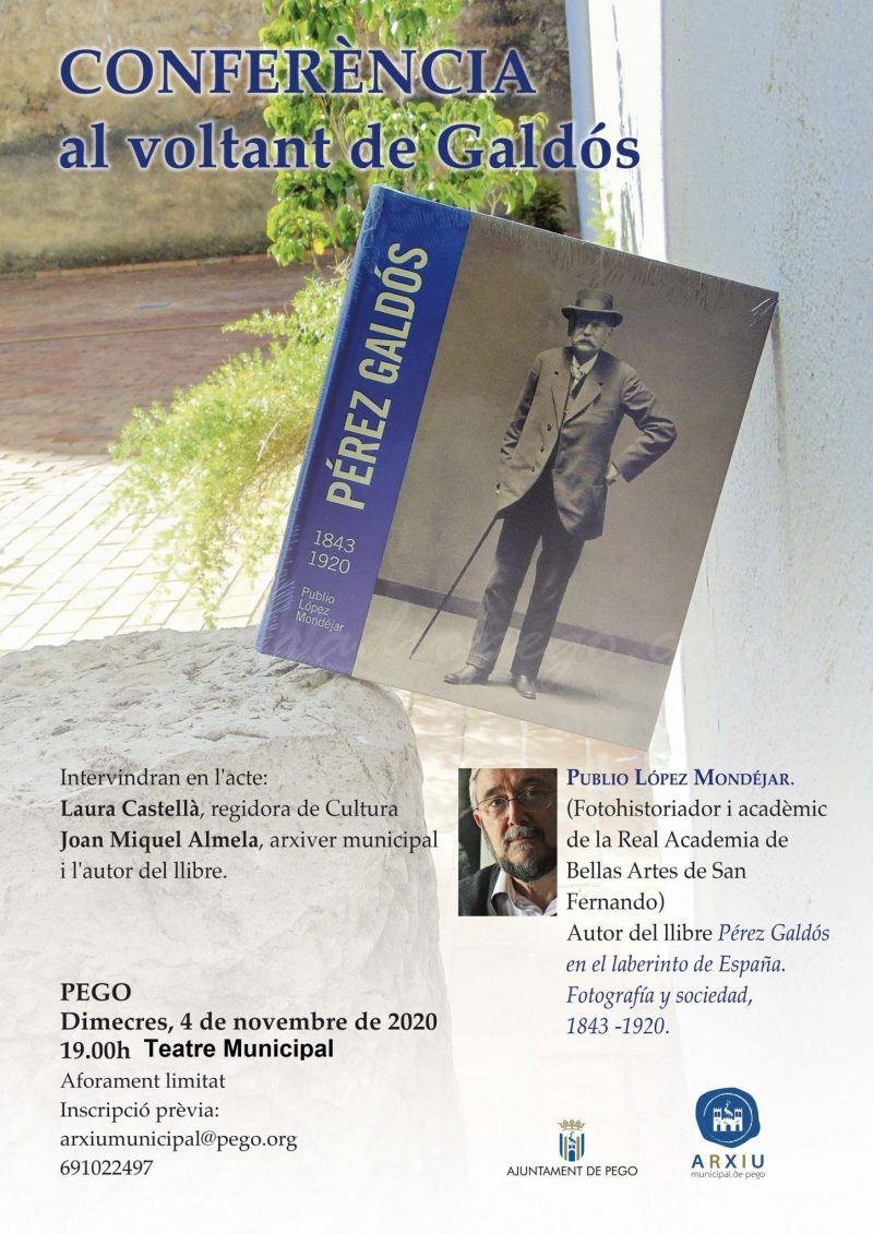 Conferència “Al voltant de Galdós”, demà al teatre municipal
