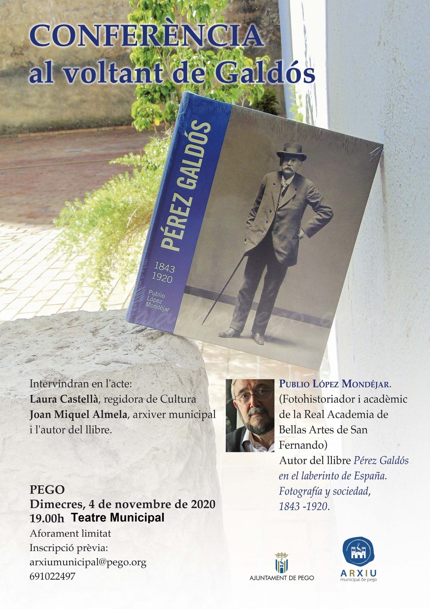 Conferència “Al voltant de Galdós”, demà al teatre municipal