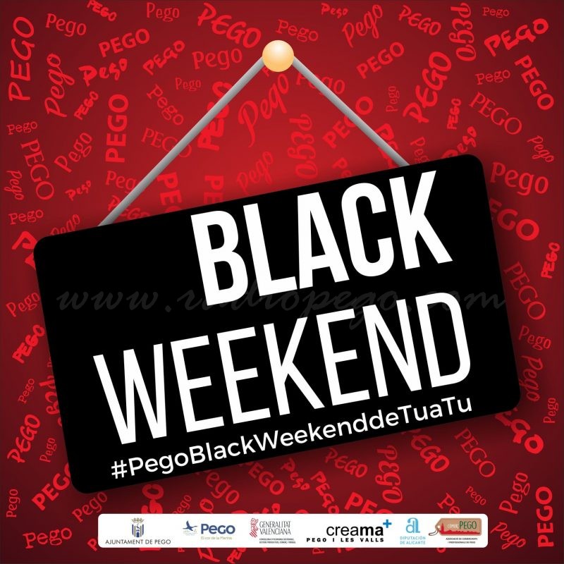 Demà comença el Black Weekend al comerç de Pego
