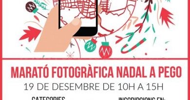 El dissabte se celebrarà la I marató fotogràfica Nadal a Pego