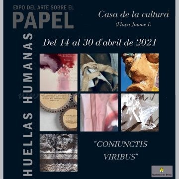 Exposició d’art ‘Huellas Humanas’, Dénia. Exposició d’art ‘Huellas Humanas’, Dénia.