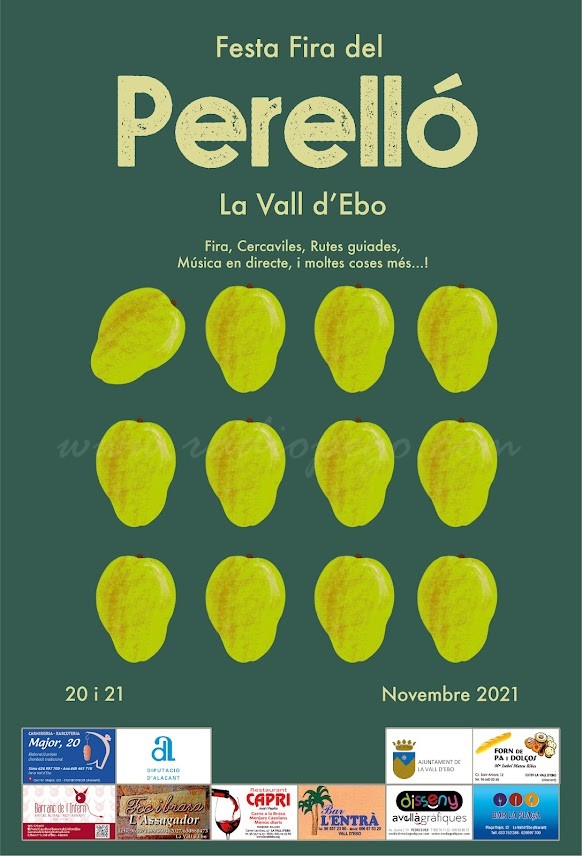 Torna la Festa Fira del Perelló a la Vall d’Ebo