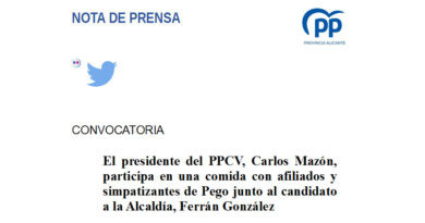 La precampanya arranca hui a Pego