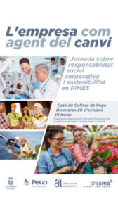 Jornada sobre RSC i sostenibilitat per a les Pyme a Pego