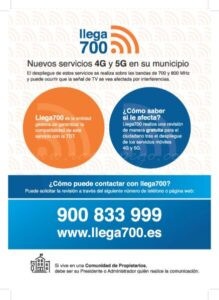 El TDT es veu afectat per la implantació del 5G, però hi ha solució
