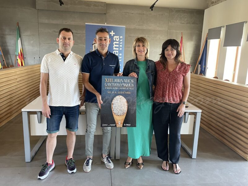 L’arròs comparteix protagonisme amb altres productes autòctons en les XIII Jornades Gastronòmiques