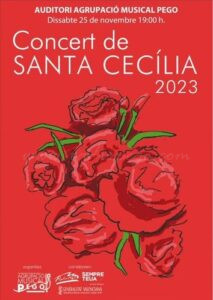 La banda oferirà una selecció de música espanyola en el Concert de Santa Cecília