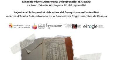 La Vall de Gallinera celebra les II Jornades de Memòria Històrica