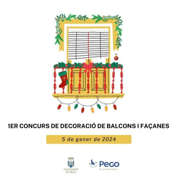 Convocat el I Concurs de Decoració de Balcons i Façanes