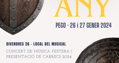 Entrevista Mig Any de Moros i Cristians 2024: Miquel Nadal, director de la banda de l’Agrupació Musical de Pego