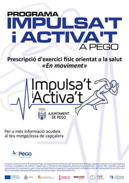 Arranca el projecte ‘Impulsa’t i Activa’t’ de prescripció de l’esport a persones amb diferents patologies