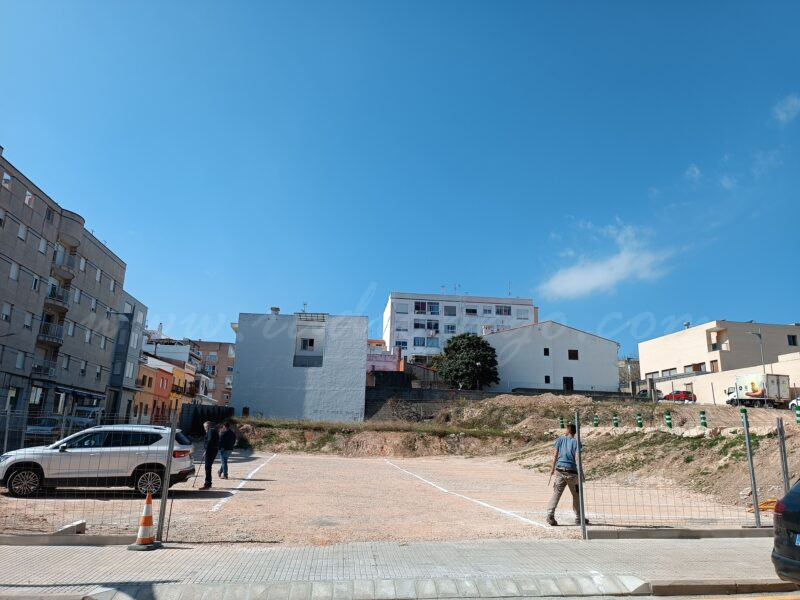 Nova zona d’aparcament al carrer Sant Rafel
