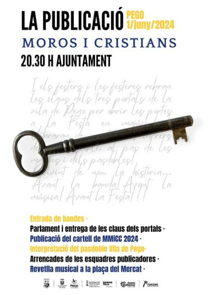 La Publicació Festera donarà el tret d’eixida als Moros i Cristians de 2024
