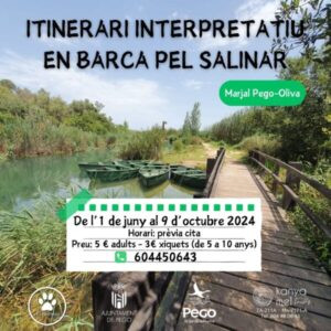 Tornen les rutes en barca pel riu Salinar