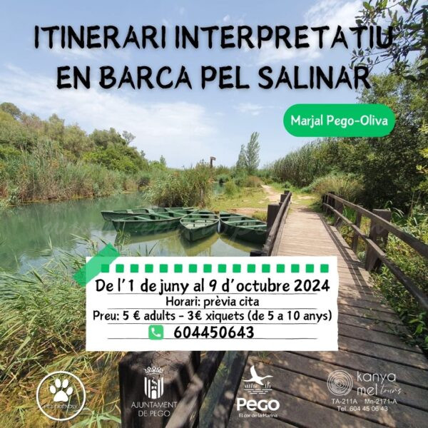Tornen les rutes en barca pel riu Salinar