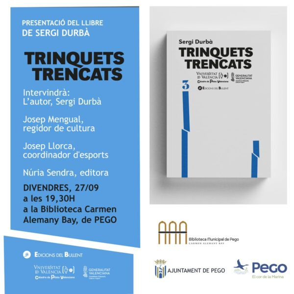 Es presenta a Pego ‘Trinquets Trencats’ dins la primera Setmana de la Pilota