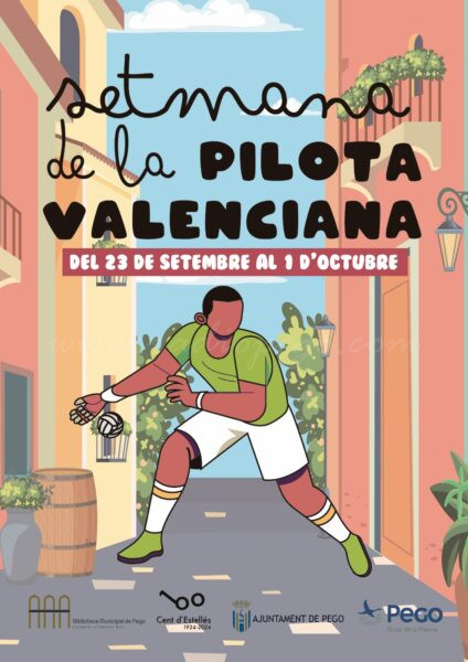 Pego celebra la primera Setmana de la Pilota Valenciana amb l’objectiu de fomentar l’esport autòcton entre xiquets i xiquetes