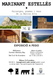 Marinant Estellés convida a mirar la Marina Alta de la mà dels versos del poeta de Burjassot i arriba a Pego demà dijous