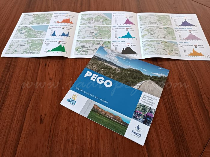 Les rutes ciclistes oferides per Pego s’han convertit en un reclam per als amants de la bicicleta