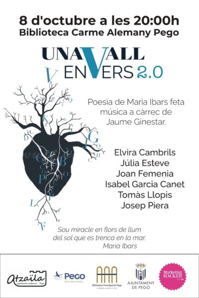 La biblioteca Carmen Alemany Bay acull el recital ‘Una vall en vers 2.0’ que homenatja Maria Ibars