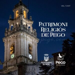 Pego posa en valor el seu patrimoni religiós amb un nou fullet informatiu