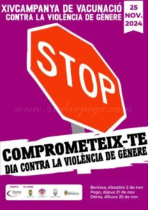Pego es vacuna contra la violència de gènere