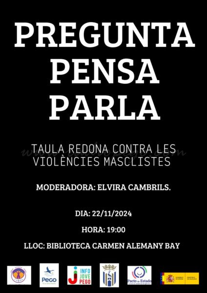 «Combatre el patriarcat i les violències masclistes és cosa de totes i de tots i des de tots els àmbits», afirma Elvira Cambrils, moderadora de la taula rodona ‘Contra les violències masclistes’