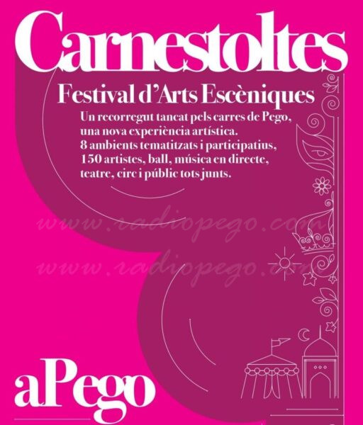 L’Ajuntament de Pego «reformula el Festival d’Arts Escèniques»