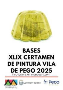 397 obres es presenten al XLIX Certamen de Pintura ‘Vila de Pego’