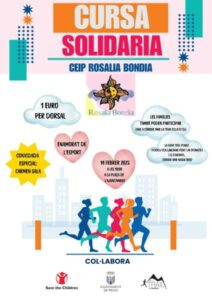 El CEIP Rosalia Bondia es bolca amb les persones damnificades per la DANA amb una cursa solidària