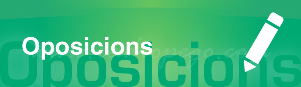Dissabte 24 i 31 de maig es realitzaran les oposicions de Secundària, FP, EOI, Música, Arts Escèniques, Arts Plàstiques i Disseny